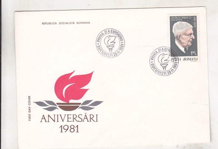bnk fil FDC - Aniversari 1981