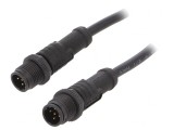 Cablu senzori automatizări M12-M12 1m