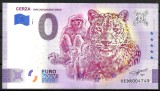 !!! 0 EURO SOUVENIR - FRANTA , CERZA , GRADINA ZOOLOGICA - 2020.6 - UNC