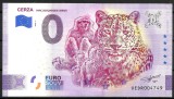 !!! 0 EURO SOUVENIR - FRANTA , CERZA , GRADINA ZOOLOGICA - 2020.6 - UNC