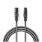 Cablu Digital DMX Premium Nedis XLR 3-pini tata - XLR 3-pini mama 110Ohm 1m gri COTH15012GY10