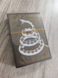Carti de joc Don&#039;t Tread On Me Gilded playing cards Kings Wild 39/300