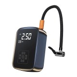 Pompa de Aer Wireless, Portabila, 150 PSI, Pentru Anvelope si Mingi, Baterie 2000 mAh, Afisaj Digital, 12.7 x 8.5 cm, Negru