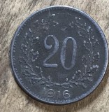 MNDSTR AUT202 - Austro-Ungaria - 20 heller 1916