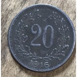 MNDSTR AUT202 - Austro-Ungaria - 20 heller 1916