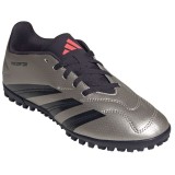 Ghete Fotbal Copii Adidas Predator Club TF JR Gri - Teren Sintetic, Materiale Reciclate