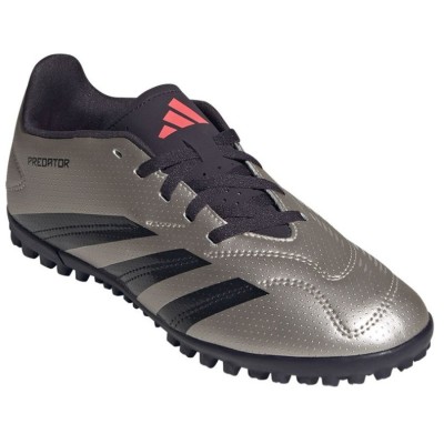 Ghete fotbal Adidas Predator Club TF JR gri foto