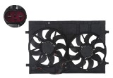 Ventilator radiator VW Atlas 2017-; motor 3.6 V6, mufa cu 4 pini, diametru 355mm, motor + elice + carcasa; 3QG959455; Th-Series, aftermarket