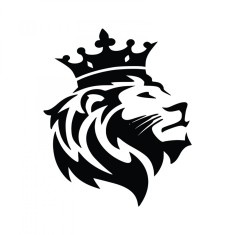 Sticker King Lion