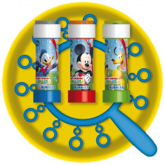 Joc party Mickey Mouse, Frisbee &amp;amp; Baloane de Sapun Gigant, Dulcop 110500 foto