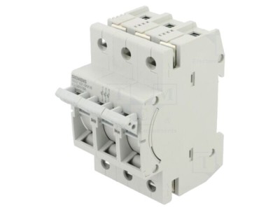 Siguranță Siemens 3 poli 16A 400V pentru șină DIN D01 foto
