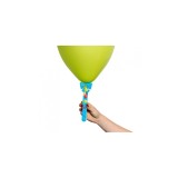 Suport din hartie pentru baloane, 17 cm-Culoare Albastru