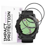(Pachet 2 buc.) Folie Garmin Fenix 7X Pro Solar Asteroid GSM Nano Flex, negru