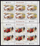 RO 2013 LP 1979b &quot;Europa 2013 - Vehicule postale&quot; , minicoli de 6 marci ,MNH