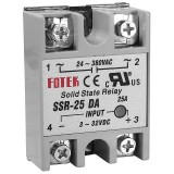 Releu 3-32Vdc 25A 24-380Vac solid state SSR-25 DA