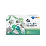 Set biberoane din sticla 0 luni+ Closer to Nature, 1 bucata, Tommee Tippee