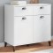 vidaXL Dulap &bdquo;VIKEN&rdquo;, alb, 80x40x80 cm, lemn prelucrat 374935
