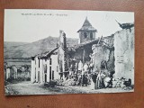 Carte postala, Villecey sur Mad, Grande rue, 1921