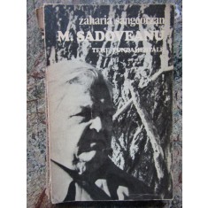 Mihai Sadoveanu. Teme Fundamentale - Zaharia Sangeorzan