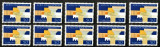 Liechtenstein 1963 10 x Europa CEPT Mi.431 MNH CA.039, Nestampilat