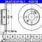 ATE 24.0112-0116.1 Disc frana