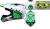 Casca Moto Atv Cross Enduro Downhill Oem Policarbonat ABS S M L cu Ochelari 100%