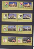ROMANIA 2010 LP 1863 STEMELE DUNARII I PERECHE SERII MNH