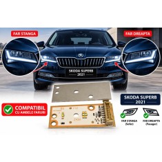 Modul LED DRL ZKW Skoda Superb 3V (2019-2024) Universal Stanga/Dreapta - 3V1941645A