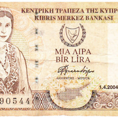 Cipru 1 Pound 2004 Seria AZ390544