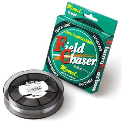 Fir Fluorocarbon MOMOI Hi-Max Field Chaser, Transparent, 0.203mm, 2.85kg, 50m foto