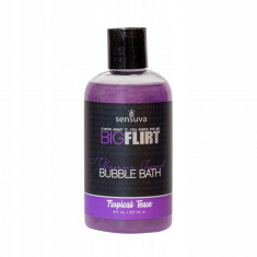 Loțiune de baie - Sensuva Big Flirt Pheromone Pheromone Bubble Bath Tropical Tease 237 ml