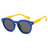 Ochelari pentru copii premium, filtru UV Asteroid GSM 616, albastru / galben