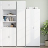 vidaXL Dulap depozitare slim alb 45x42,5x225 cm lemn prelucrat