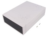 Carcasă ABS gri IP54 200x280x76mm cu panou