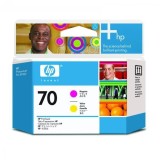 HP original tlačov&aacute; hlava C9406A, HP 70, magenta/yellow