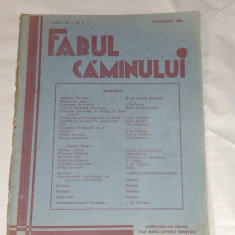 REVISTA FARUL CAMINULUI Anul III - Nr.4, NOEMBRIE 1935