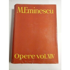 M.EMINESCU -Opere volumul XIV -Perpessicius (14)