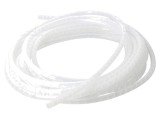 Protecție spirală HELLERMANNTYTON &Oslash; 5-20mm polietilenă naturală 5m