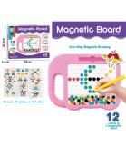 Puzzle Mozaic Tabla cu 58 de Ace Magnetice
