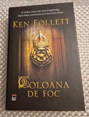 Coloana de foc Ken Follett foto