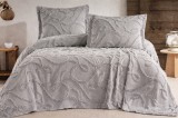 Set Cuvertura De Lux Bumbac 100% 3 Piese 240X260 Cm-Model Premium