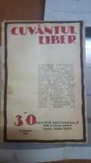 Cuvantul Liber, Nr. 30, 16 august 1924 foto