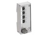 Switch Ethernet HARTING Ha-VIS eCon 2000 Neadministrabil 4 Porturi RJ45 Fast Ethernet Montare Sina DIN