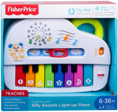 FISHER PRICE PIANUL INTERACTIV IN LIMBA ROMANA foto