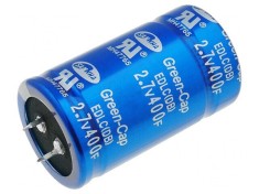 Supercondensator SNAP-IN 400F 2,7VDC 10mm EDLC