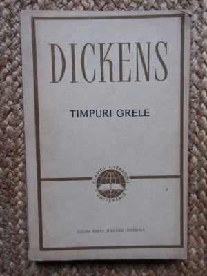 Charles Dickens, Timpuri grele foto