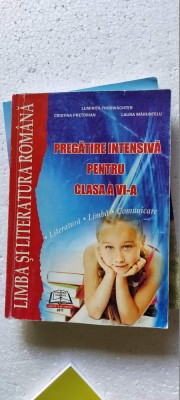 LIMBA SI LITERATURA ROMANA CLASA A VI A PREGATIRE INTENSIVA PRETORIAN foto