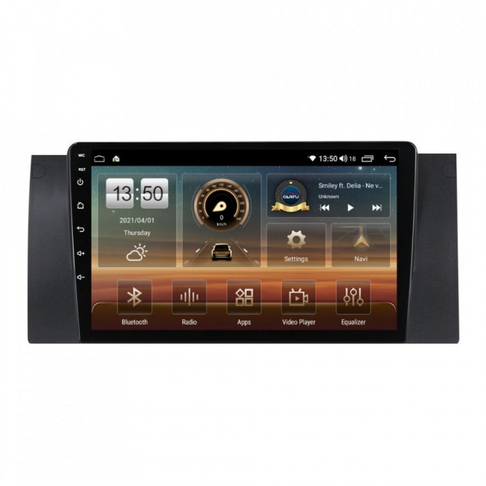 Navigatie dedicata cu Android BMW X5 (E53) 2000 - 2006, 4GB RAM, Radio GPS Dual