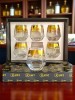 Set 6 pahare din sticlă capacitate 180 ml