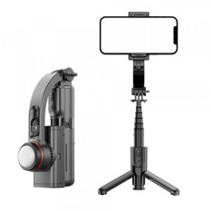 Selfie Stick Bluetooth Techsuit L18sMini, Universal, Negru